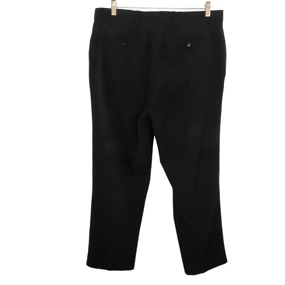 FootJoy Traditional Knit Golf Pants Black Size 36 W36 L30